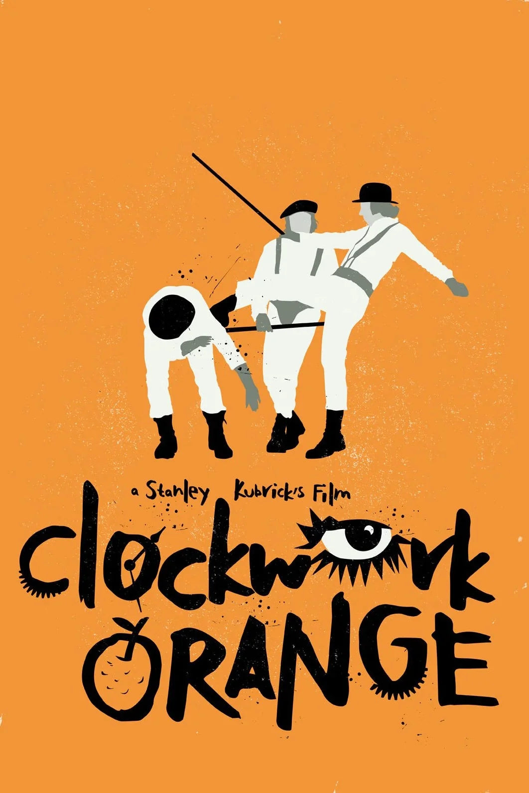 Arancia Meccanica — tela — 1