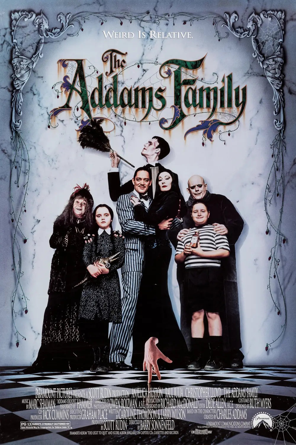 La famiglia Addams — tela — 1