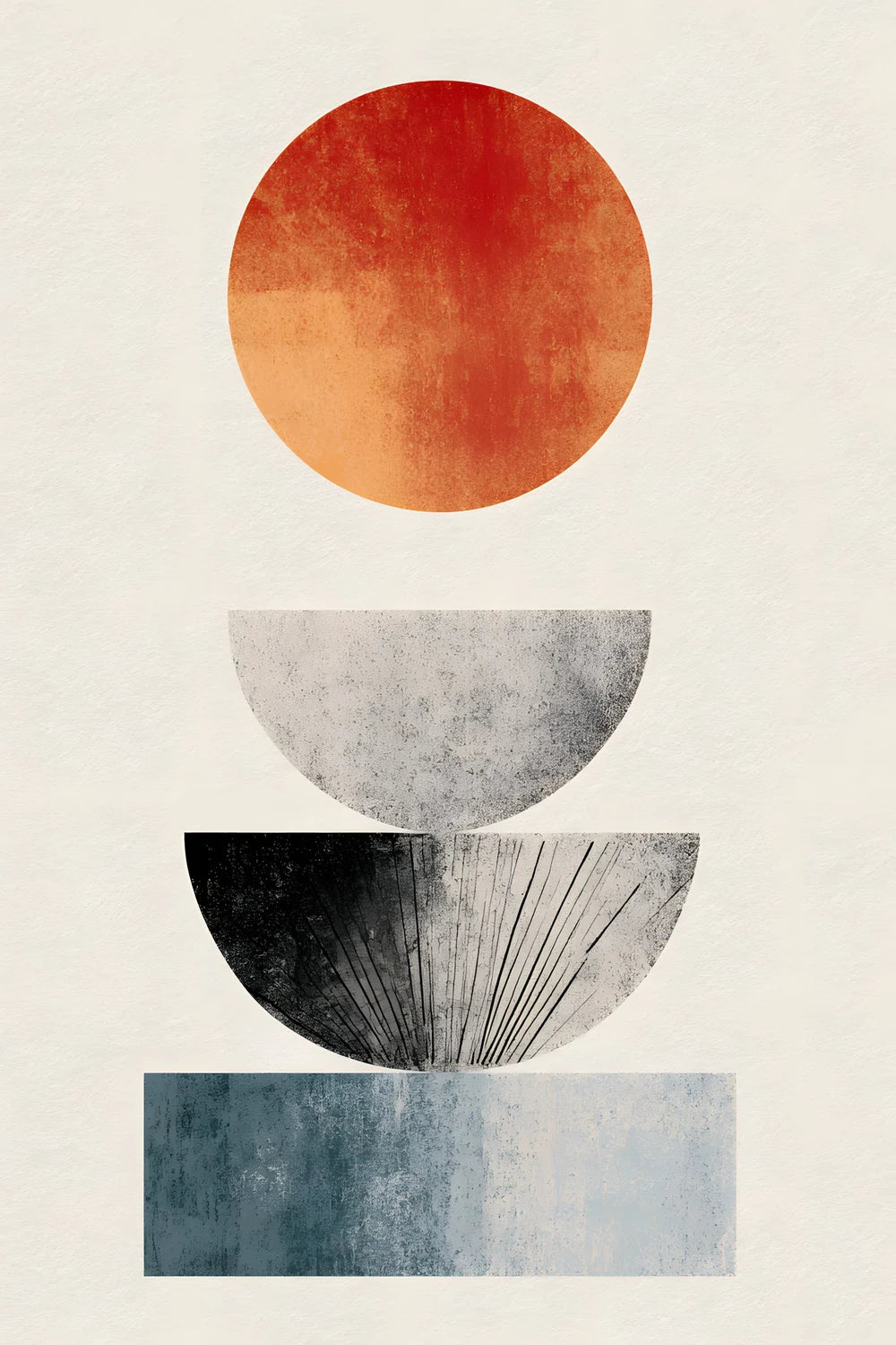 Three Geometric Shell — 1