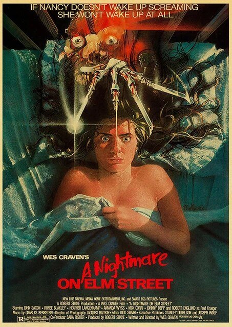 A Nightmare on Elm Street - OnlyPoster Cartoncino A4