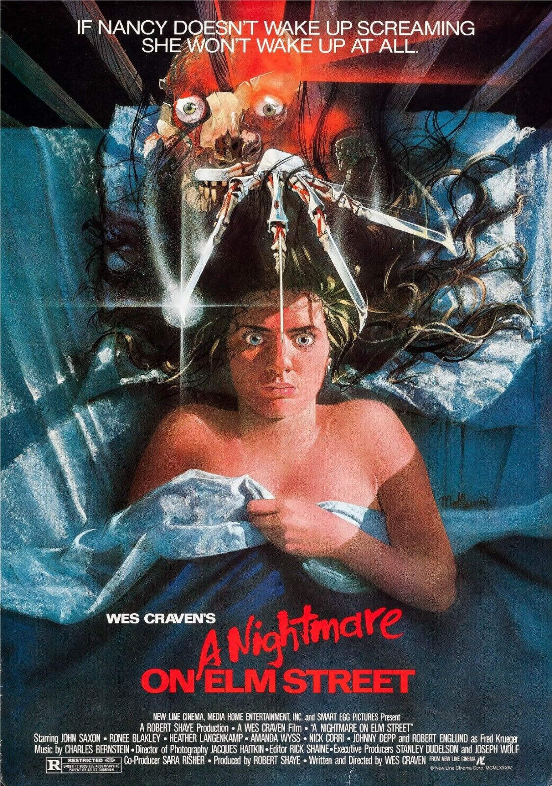 A Nightmare on Elm Street - OnlyPoster Tela A4