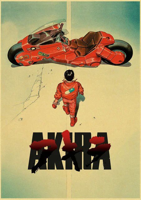 Akira - OnlyPoster Cartoncino A4