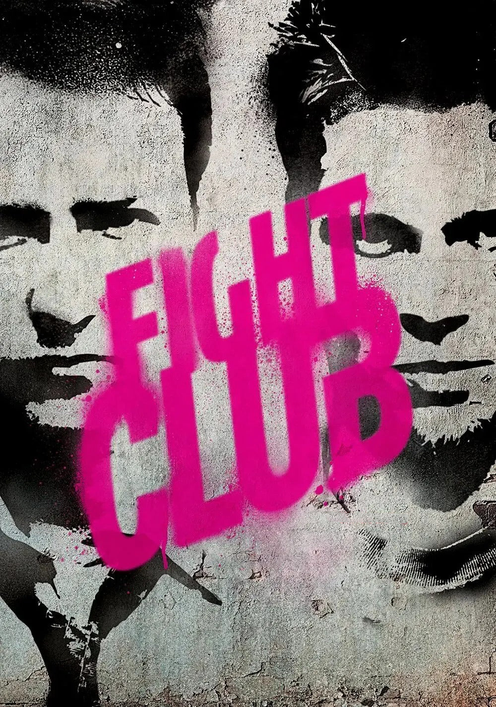 The Art Of Justin Reed discount Fight Club Movie Textured Poster Giant 38